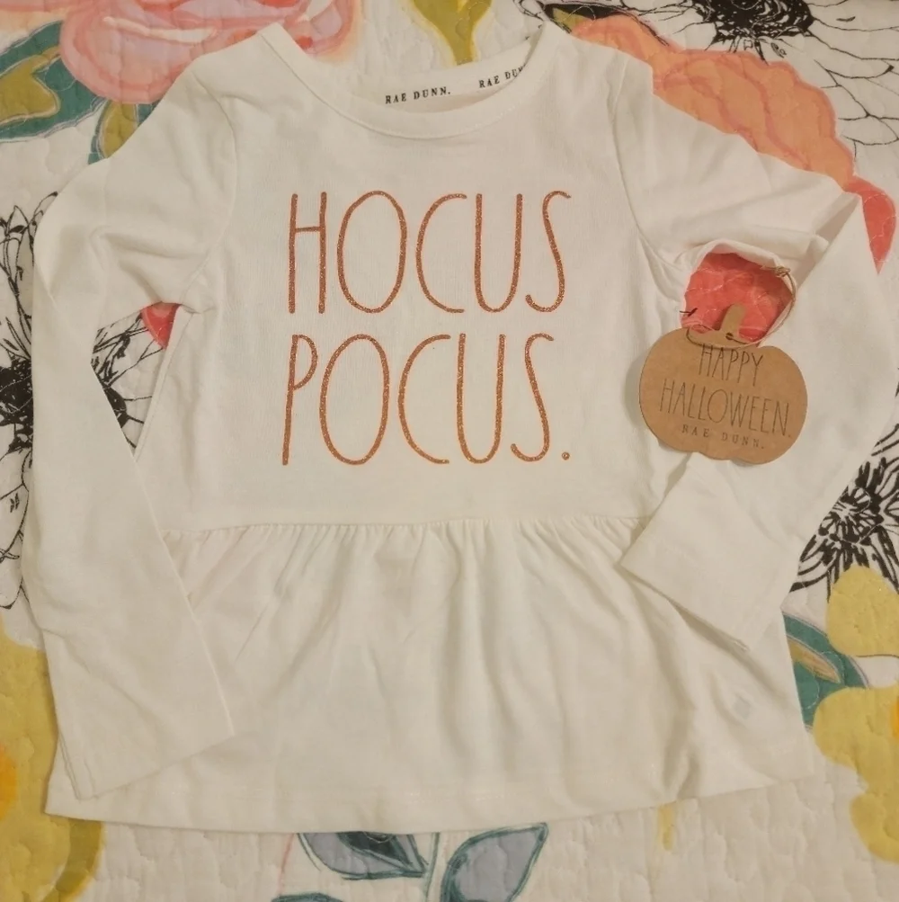 NWT Rae Dunn Girls 2 Pc Set 